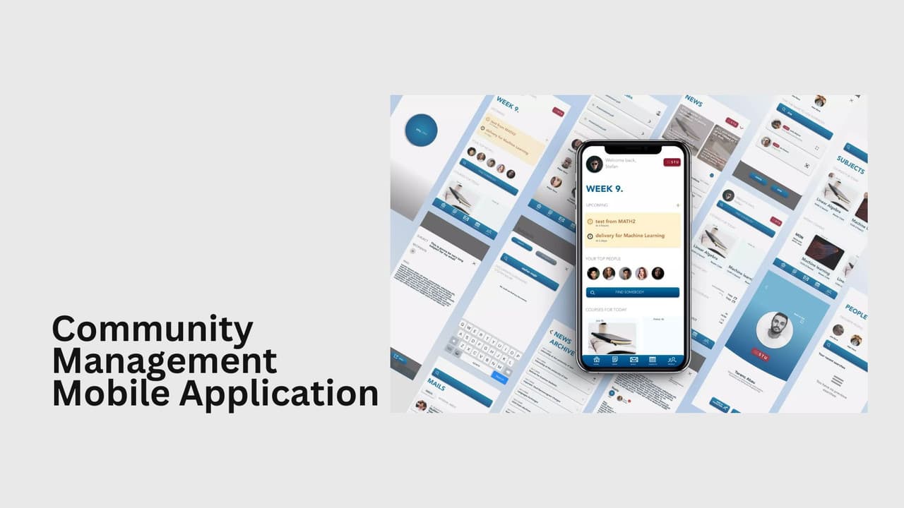 Community Management Mobile Application